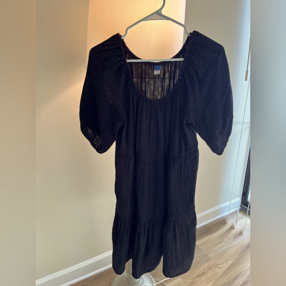 Black Old Navy dress; size M.